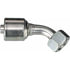 Gates G25650-1222 Hydraulic Coupling / Adapter Female DIN 24 Cone Swivel - Light Series with O-Ring - 45 Bent Tube