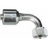 Gates G25655-1018 Hydraulic Coupling / Adapter Female DIN 24 Cone Swivel - Light Series with O-Ring - 90 Bent Tube