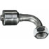 Gates G25832-1616 Hydraulic Coupling / Adapter Female British Standard Parallel Pipe O-Ring Swivel - 90 Bent Tube (MegaCrimp)
