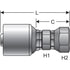 G25930-0404 by GATES - Female Japanese Industrial Standard Swivel (MegaCrimp)