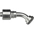 Gates G25307-1010 Hydraulic Coupling / Adapter Code 61 O-Ring Flange - 45 Bent Tube (MegaCrimp)