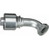 Gates G25308-2020 Hydraulic Coupling / Adapter Code 61 O-Ring Flange - 60 Bent Tube (MegaCrimp)