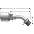 G25502-0808 by GATES - SAE Male Inverted Swivel - 45 Bent Tube (MegaCrimp)