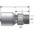G25615-0408 by GATES - Male DIN 24 Cone - Light Series (MegaCrimp)
