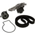 Gates TCKWP142 Engine Timing Belt Kit with Water Pump PowerGrip Premium Timing Component Kit with Water Pump (TCKWP)