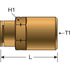 G31150-0808 by GATES - Air Brake to Female Pipe (SureLok)