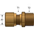 G32100-0401 by GATES - Air Brake to Male Pipe (Nylon Tubing Compression)