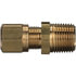 Gates G32100-0404 Hydraulic Coupling / Adapter Air Brake to Male Pipe (Nylon Tubing Compression)