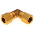 Gates G32404-0606 Hydraulic Coupling / Adapter Air Brake Union - 90 (Nylon Tubing Compression)