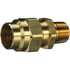 G33100-0604 by GATES - Air Brake to Male Pipe with Nut and Sleeve Coupling for Rubber Hose