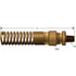 G33110-0604 by GATES - Air Brake to Male Pipe with Spring Guard Coupling for Rubber Hose