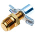 Gates G33831-0004 Hydraulic Coupling / Adapter Drain Cock - Male Pipe to Tube External Seat - Long (Valves)
