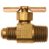 Gates G33940-0404 Hydraulic Coupling / Adapter Needle Valve - Male SAE 45 Flare to Male Pipe (Valves)