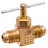 Gates G33950-0404 Hydraulic Coupling / Adapter Needle Valve - Male SAE 45 Flare to Male SAE 45 Flare (Valves)