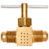 Gates G33950-0404 Hydraulic Coupling / Adapter Needle Valve - Male SAE 45 Flare to Male SAE 45 Flare (Valves)