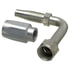 G34181-0606 by GATES - Female JIC 37 Flare Swivel - 90 Bent Tube - Steel (C5CXH, C5C, C5D & C5M Hose)