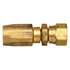 Gates G34210-0505B Hydraulic Coupling / Adapter Dual Seat Female JIC 37/SAE 45 Flare Swivel - Brass (C5CXH, C5C, C5D & C5M