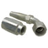 Gates G34211-0505 Hydraulic Coupling / Adapter Dual Seat Female JIC 37/SAE 45 Flare Swivel - 45 Bent Tube - Steel