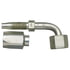 Gates G34240-0404 Hydraulic Coupling / Adapter Female Flat-Face Swivel - 90 Bent Tube - Steel (C5CXH, C5C, C5D & C5M Hose)