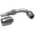 G34504-0505 by GATES - Male SAE 45 Flare Inverted Swivel - 90 Bent Tube - Steel