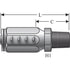 G27100-0402 by GATES - Male Pipe (NPTF - 30 Cone Seat) (Type T for G1 Hose - 1 Wire)