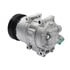 10A1089 by MANDO - New OE AC Compressor w/ Clutch & Pre-filled Oil, Direct Replacement