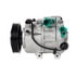 10A1102 by MANDO - New OE AC Compressor w/ Clutch & Pre-filled Oil, Direct Replacement
