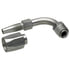 Gates G35504-0404 Hydraulic Coupling / Adapter Male SAE 45 Flare Inverted Swivel - 90 Bent Tube - Steel (C5E Hose)