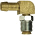 Gates G37504-0404 Hydraulic Coupling / Adapter Male SAE Inverted Flare Swivel - 90 (Single Bead)
