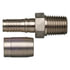 Gates G40100-0806S Hydraulic Coupling / Adapter Male Pipe (NPTF - 30 Cone Seat) - Stainless Steel (C14)