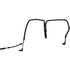 Gates EMH254 Engine Crankcase Breather Hose Emission Control & Ventilation Hose