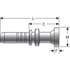 G18300-2020 by GATES - Code 61 O-Ring Flange (Stainless Steel Spiral)