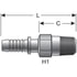 G20103-1616 by GATES - Male Pipe (NPTF - 30 Cone Seat) - Long Hex (GlobalSpiral)