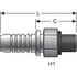 G20120-1012 by GATES - Male O-Ring Boss (GlobalSpiral)