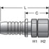 G20140-1212 by GATES - Female MegaSeal Swivel (GlobalSpiral)