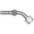 Gates G20145-1616 Hydraulic Coupling / Adapter Female MegaSeal Swivel - 45 Bent Tube (GlobalSpiral)