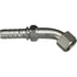 Gates G20174-1620 Hydraulic Coupling / Adapter Female JIC 37 Flare Swivel - 45 Bent Tube (GlobalSpiral)