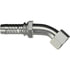 Gates G20234-1616 Hydraulic Coupling / Adapter Female Flat-Face O-Ring Swivel - 45 Bent Tube (GlobalSpiral)