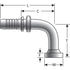 G20416-1212 by GATES - Caterpillar Style O-Ring Flange - 90 Bent Tube (GlobalSpiral)