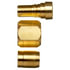 Gates G40170-1616B Hydraulic Coupling / Adapter Dual Seat Female JIC 37/SAE 45 Flare Swivel - Brass (C14)