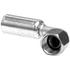 Gates G472050606 A/C Refrigerant Hose Fitting Female SAE 45 Flare Swivel - 90 Bent Tube - Aluminum (PolarSeal II ACB)