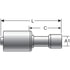 G475270606S by GATES - Female Braze-On Stems - Steel (PolarSeal II ACB)