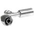 Gates G475890606 A/C Refrigerant Hose Fitting Female SAE Tube O-Ring Nut Swivel w/R134a Service Port-90 Bent Tube-Alum.
