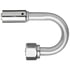 G476100808 by GATES - Female SAE Tube O-Ring Nut - 180 Bent Tube - Aluminum (PolarSeal II ACB)