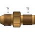 G49901-0605 by GATES - Male SAE 45 - Male Inverted (Automotive)