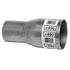 Walker Exhaust 41890 Exhaust Reduction Pipe Heavy Duty Exhaust Reduction Pipe 4" Inlet (Outside) 3" Outlet (Outside)