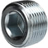 G601040006 by GATES - Male Pipe NPTF Hex Plug (SAE to SAE)