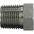 Gates G60130-0802 Hydraulic Coupling / Adapter Male Pipe NPTF to Female Pipe NPTF Reducer Bushing - Short (SAE to SAE)