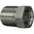 Gates G60130-1202 Hydraulic Coupling / Adapter Male Pipe NPTF to Female Pipe NPTF Reducer Bushing - Short (SAE to SAE)
