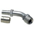 Gates G40502-1010 Hydraulic Coupling / Adapter SAE Male Inverted Swivel - 45 Bent Tube - Steel (C14)